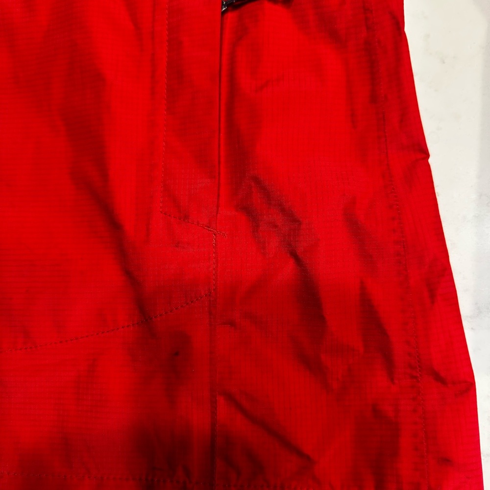 Patagonia Hooded Rain Jacket H2NO Women's XS bright red - Picture 12 of 13